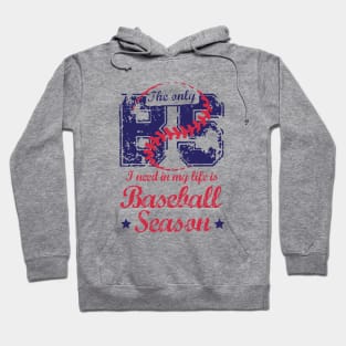 The Only BS I Need In My Life Is Baseball Season Hoodie